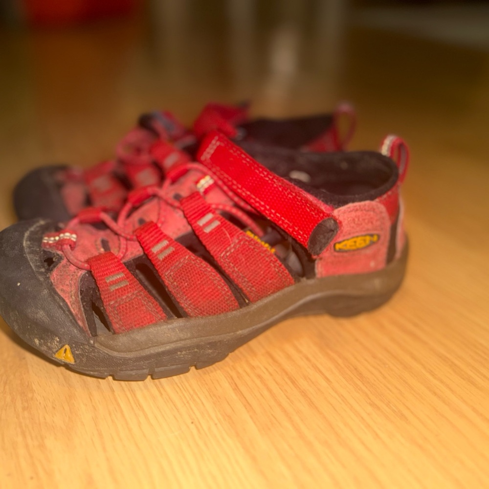Keen Kids Red Outdoor Sandals
